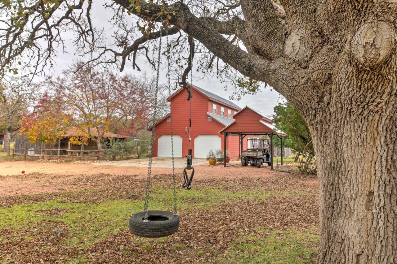 Ark Bunkhouse Fredericksburg Hideaway With Hot Tub Villa Exterior photo